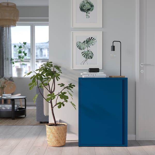 SUNDSÖ Mobile, blu scuro da esterno/per interni, 60x35x86 cm