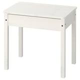 SUNDVIK Scrivania per bambini, bianco, 60x45 cm