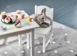 SUNDVIK Tavolo per bambini, bianco, 76x50 cm