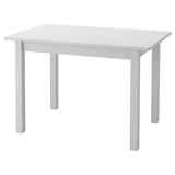 SUNDVIK Tavolo per bambini, grigio, 76x50 cm