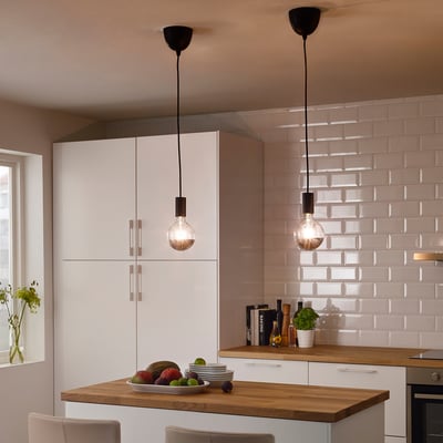 SUNNEBY Accessorio di sospensione, nero tessuto, 1.8 m