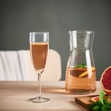 SVALKA Bicchiere da champagne, vetro trasparente, 21 cl