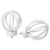 TALLBARSMAL Terminale, 1 coppia, bianco