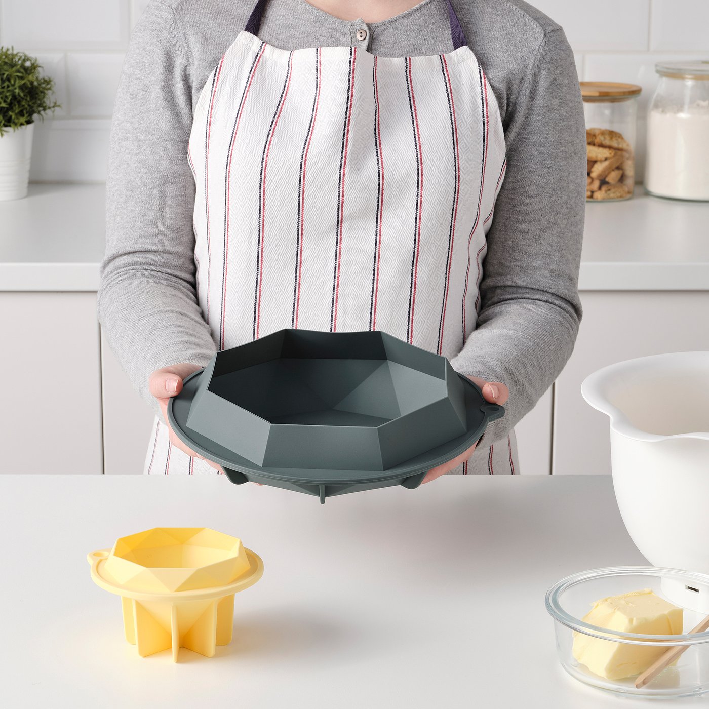 TÅRTBAK Stampo da forno, forma di diamante/silicone, 2.0 l - IKEA Svizzera