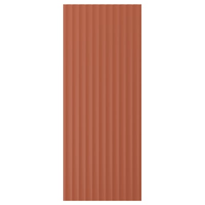 TERRSJÖ Anta, rossiccio motivo a onde, 40x100 cm