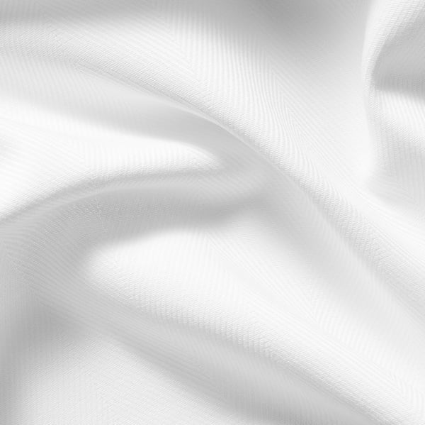 TIBAST Tenda, 2 teli, bianco/con nastro arricciatende, 145x300 cm