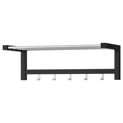 TJUSIG Rastrelliera per cappelli, nero, 79 cm