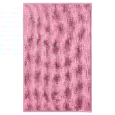 TOFTBO Tappeto per bagno, rosa, 50x80 cm