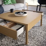 TONSTAD Tavolino, impiallacciatura di rovere, 84x82 cm