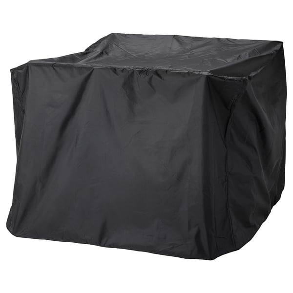 TOSTERÖ Custodia per set di mobili, set per tavolo e sedie/nero, 145x145 cm