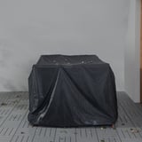 TOSTERÖ Custodia per set di mobili, set per tavolo e sedie/nero, 145x145 cm