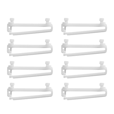 TRÖSTA Pattino per tende con passanti, maxi/bianco