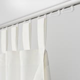TRÖSTA Pattino per tende con passanti, maxi/bianco