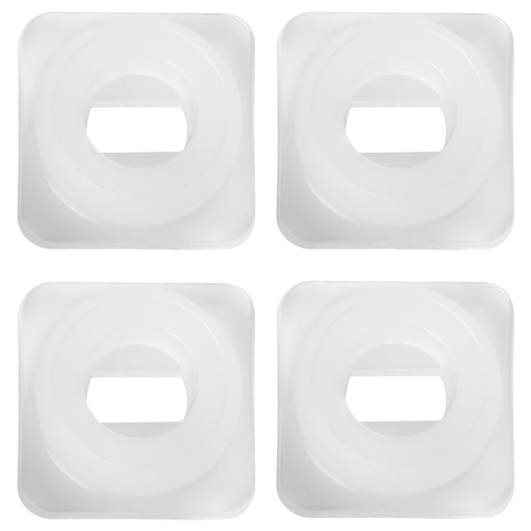 TRÖSTA Serratura, plastica/bianco