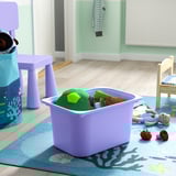 TROFAST Combinazione con contenitori, bianco/multicolore, 99x44x94 cm