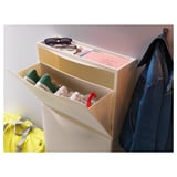 TRONES Scarpiera/elemento contenitore, bianco, 52x18x39 cm