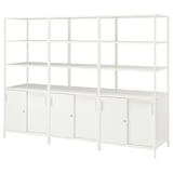 TROTTEN Combinazione di mobili, bianco, 240x180 cm