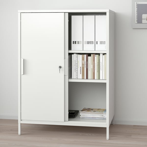 TROTTEN Combinazione di mobili, bianco, 240x180 cm