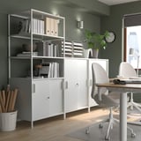 TROTTEN Combinazione di mobili, bianco, 240x180 cm