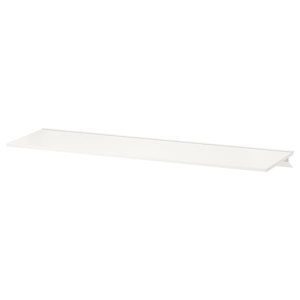 TROXHULT Scaffale da parete, bianco, 110x32 cm
