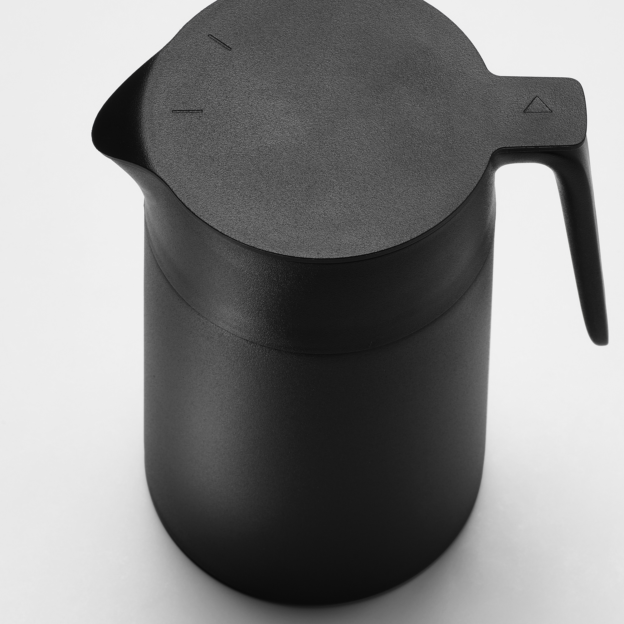 UNDERLÄTTA Caraffa termica, nero, 1.2 l