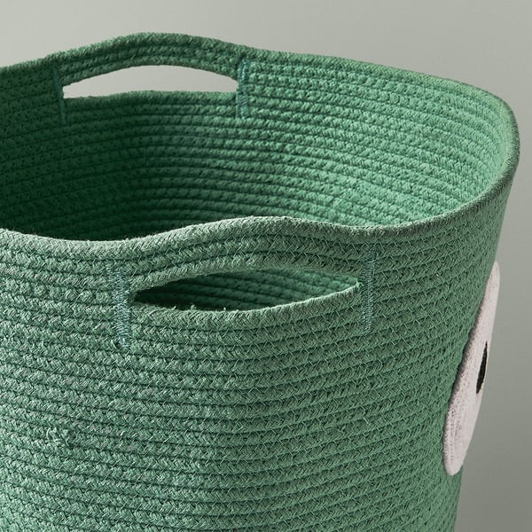 UPPSTÅ Sacca, intrecciato/verde, 35 cm