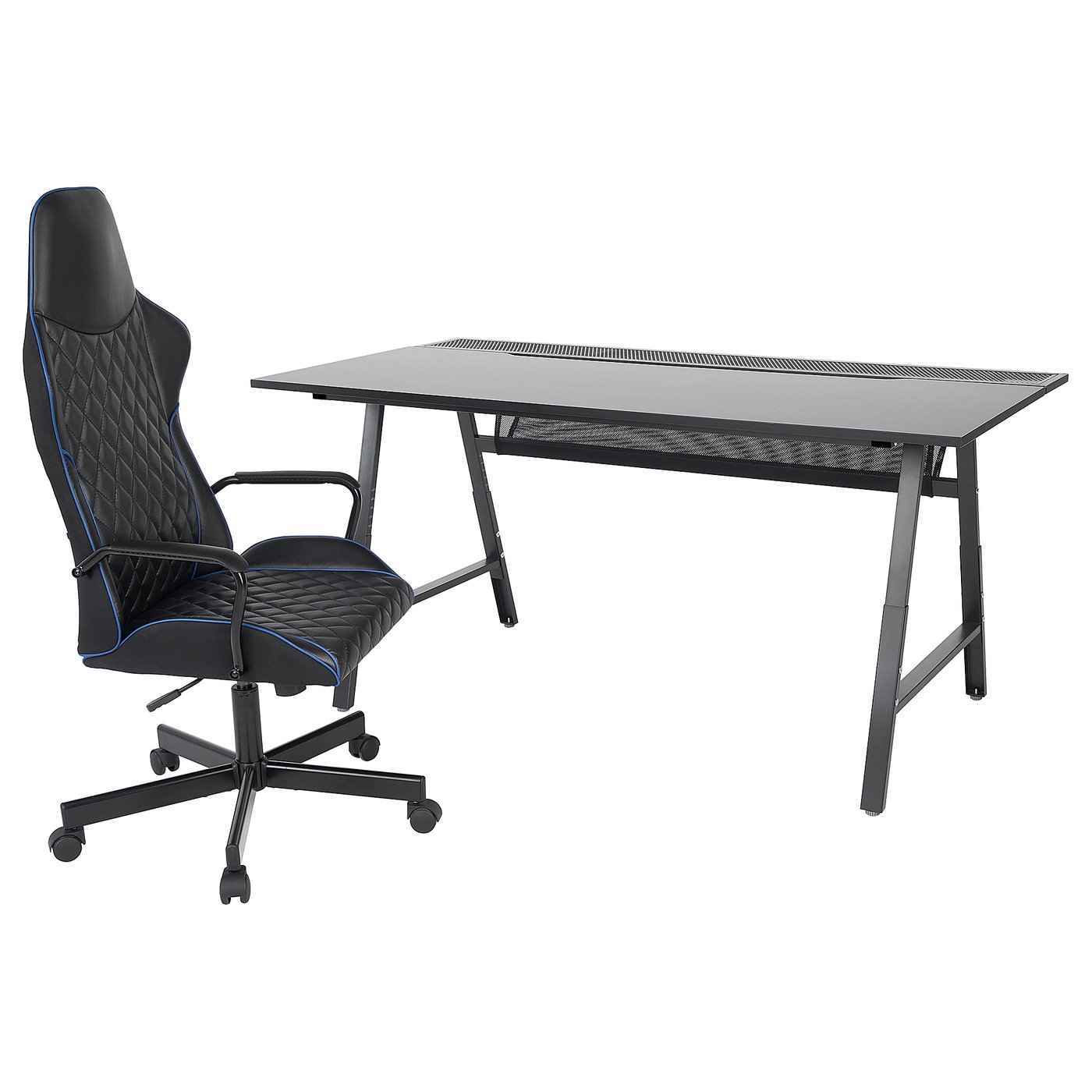 UTESPELARE Scrivania e sedia da gaming, nero - IKEA Svizzera