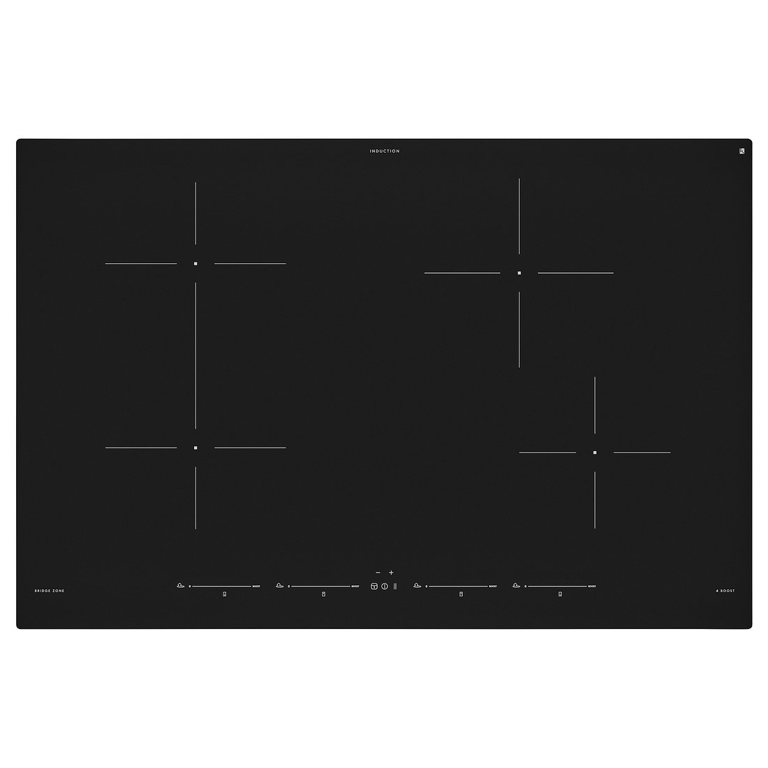 UTNÄMND Piano cottura a induzione, IKEA 500 nero, 78 cm IKEA Svizzera UTNÄMND Piano cottura a induzione, IKEA 500 nero, 78 cm IKEA Svizzera