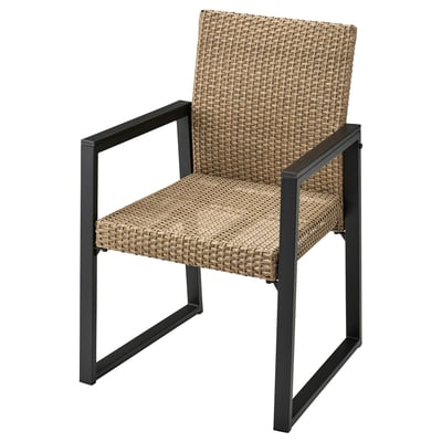 VÄRMANSÖ Sedia da giardino, marrone
