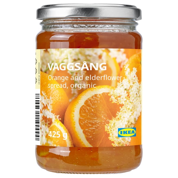 VAGGSÅNG Crema spalmab arancia/fiori sambuco, 425 g