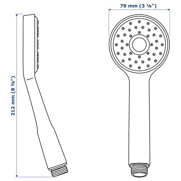 VALLAMOSSE Doccetta a 1 getto, cromato