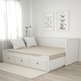 VANNAREID Materasso a molle insacchettate, rigido/beige, 80x200 cm