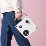 VAPPEBY Cassa Bluetooth®, gen 3 bianco/nero, 20x20 cm