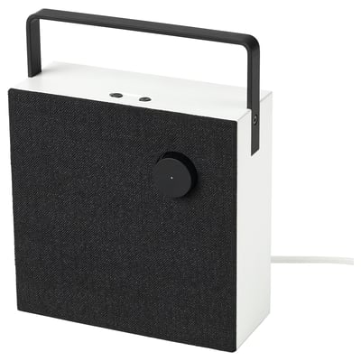 VAPPEBY Cassa Bluetooth®, gen 3 bianco/nero, 20x20 cm