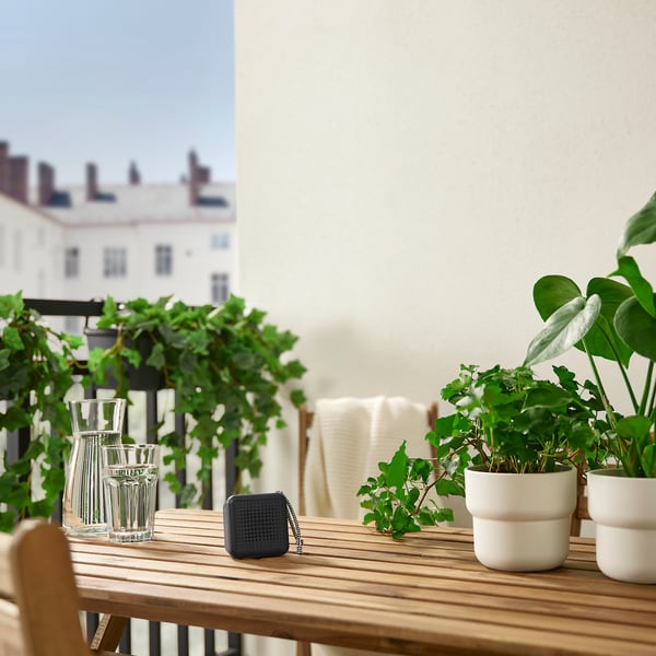 VAPPEBY Casse Bluetooth®, nero/set di 2 impermeabile