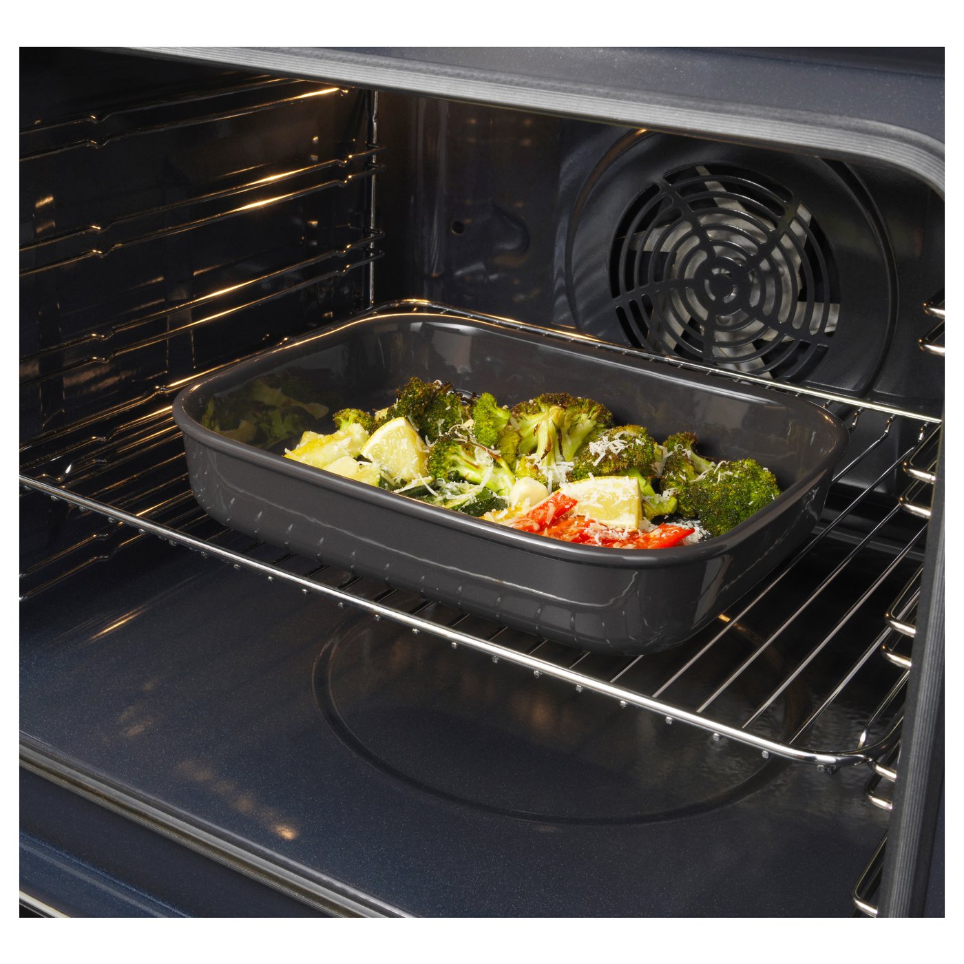 VARDAGEN Teglia da forno , rettangolare/grigio scuro, 29x23 cm - IKEA  Svizzera