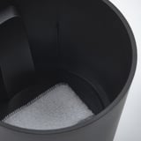 VÅRDTRÄD Vaso a riserva d'acqua, da interno/esterno trasparente/antracite, 9 cm