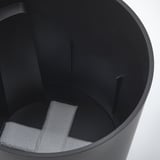 VÅRDTRÄD Vaso a riserva d'acqua, da interno/esterno trasparente/antracite, 19 cm