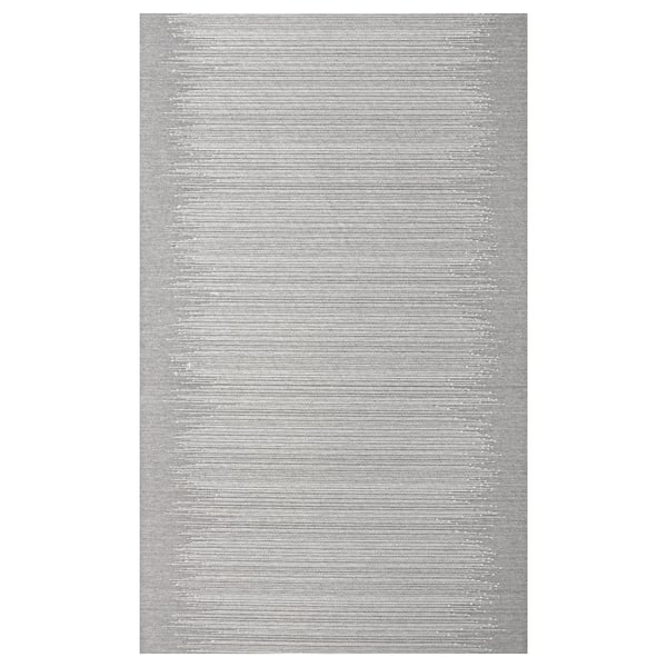 VATTENAX Tenda a pannello, grigio/bianco, 60x300 cm