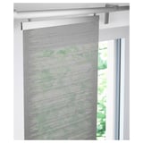 VATTENAX Tenda a pannello, grigio/bianco, 60x300 cm