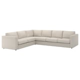 VIMLE Divano angolare a 5 posti, Gunnared beige
