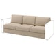 VIMLE Elemento a 3 posti, Kelinge beige