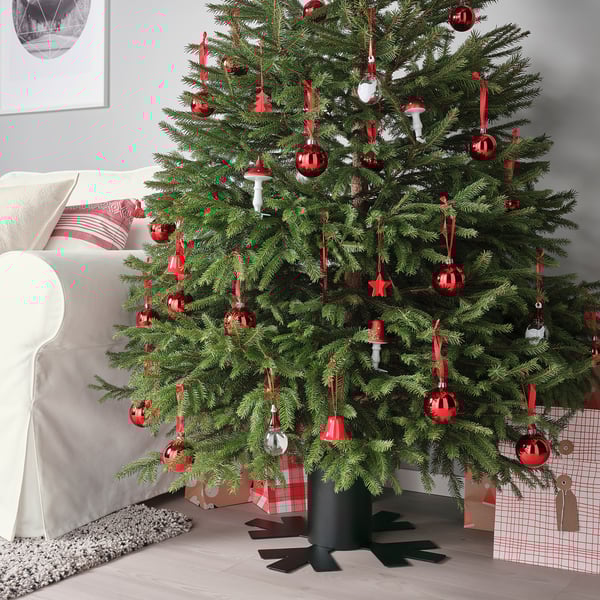 Base Per Albero Di Natale Vinterfest Metallo Nero