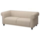 VISKAFORS Divano a 2 posti, Lejde beige chiaro/marrone