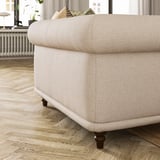 VISKAFORS Poltrona 1,5 posti, Lejde beige chiaro/marrone