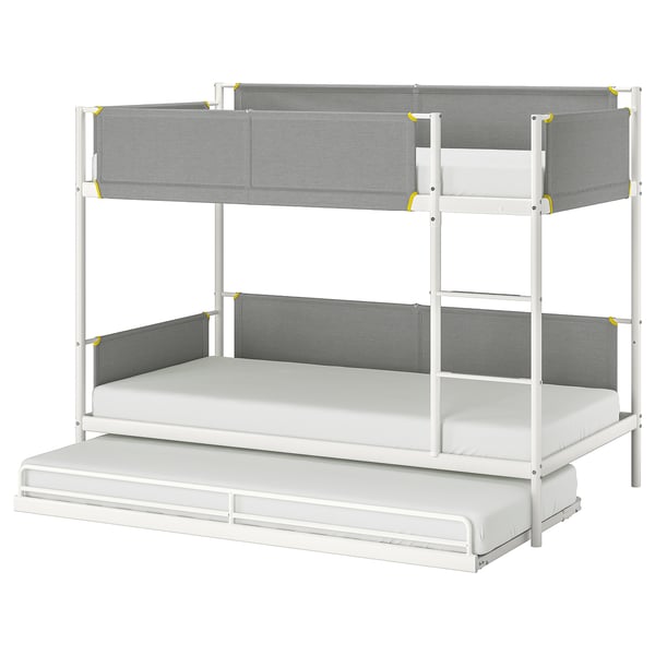 vitval letto inferiore bianco 90x200 cm