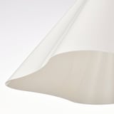 ZEBRASÄV Lampada a sospensione, bianco/plastica, 46 cm