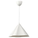 ZEBRASÄV Lampada a sospensione, bianco/plastica, 46 cm