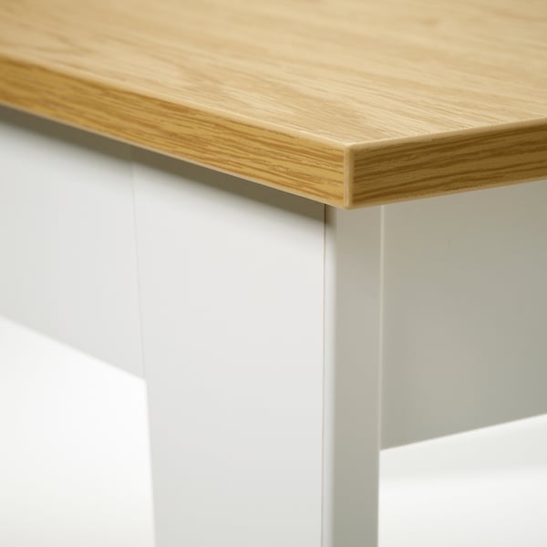 ÄMMARYD Mesa lateral, blanco, 59x40 cm