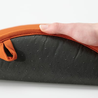 ÄNGSFRÄKEN Cojín silla, borgoña/interior/exterior, 36 cm